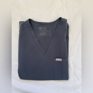 Figs Catarina Midnight One-Pocket Scrub Top